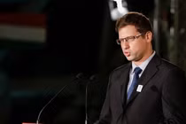 Ông Gergely Gulyas, người đứng đầu văn phòng Thủ tướng Hungary (Ảnh: Getty)