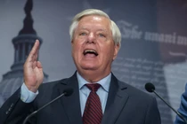 Thượng nghị sĩ Mỹ Lindsey Graham. Ảnh: Getty.