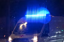 Một xe cứu thương của Nga đang hoạt động. Ảnh: Sputnik.