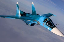 Chiến đấu cơ Su-34 của Không quân Nga. Ảnh: MW.