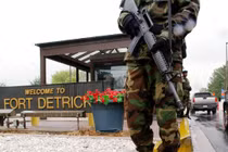 Thời báo Hoàn cầu nghi ngờ rằng phòng thí nghiệm ở Fort Detrick, Maryland, Mỹ có thể là nơi khởi nguồn của COVID-19 (Ảnh: GlobalTimes)