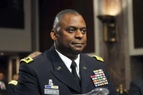 Bộ trưởng Quốc phòng Mỹ Lloyd Austin (Ảnh: NPR)