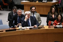 Ngoại trưởng Ukraine Andrey Sibiga. Ảnh: Getty.