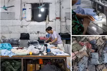 Các nhà sản xuất nhỏ ở Trung Quốc chịu ảnh hưởng nặng nề bởi mức thuế quan cao mà Mỹ áp dụng đối với hàng hóa Trung Quốc. Ảnh: NYTimes.