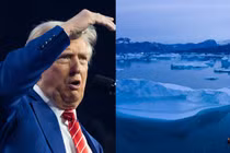 Ông Donald Trump đã nhắc lại kế hoạch mua lại đảo Greenland của mình trong những tuần gần đây. Ảnh: Getty.