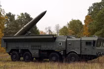 Hệ thống tên lửa tác chiến và chiến thuật Iskander-M của Nga. Ảnh: Sputnik.