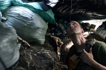 Binh sĩ Ukraine trên tiền tuyến. Ảnh: Getty.