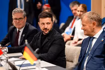 Như một phần của động thái mới, một số chính phủ châu Âu đang xem xét kế hoạch mua vũ khí do Mỹ sản xuất từ ​​ngân sách quốc phòng của họ để chuyển giao cho Ukraine. Ảnh: Getty.