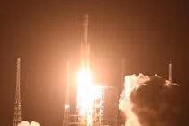 Thí nghiệm được thực hiện trên tàu vũ trụ chở hàng Thiên Châu-9, phóng từ một địa điểm ở miền Nam Trung Quốc hôm 15/7. Ảnh: Xinhua