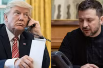 Lãnh đạo Ukraine, Mỹ đã có cuộc điện đàm được mô tả là "tuyệt vời". Ảnh: AFP.