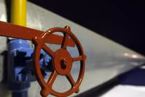 Thiết bị tại trạm đo lường khí đốt Sudzha ở khu vực Kursk của Nga năm 2009. Ảnh: Sputnik,