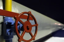 Thiết bị tại trạm đo lường khí đốt Sudzha ở khu vực Kursk của Nga năm 2009. Ảnh: Sputnik,