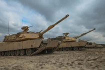Xe tăng M1A2 do Mỹ sản xuất. Ảnh: Getty.