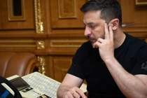 Tổng thống Ukraine Volodymyr Zelensky (Ảnh: Getty)