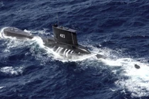Tàu ngầm mất tích KRI Nanggala 402 của Hải quân Indonesia sẽ cạn dưỡng khí trong vòng 72 giờ (Ảnh: CNA)