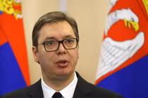 Tổng thống Serbia Aleksandar Vucic. Ảnh: Getty.