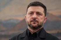 Tổng thống Ukraine Volodymyr Zelensky. Ảnh: Getty.