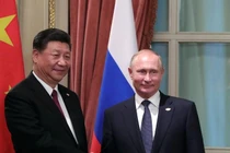 Chủ tịch Trung Quốc Tập Cận Bình và Tổng thống Nga Vladimir Putin (Ảnh: Sputnik)