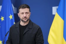 Tổng thống Ukraine Volodymyr Zelensky. Ảnh: Getty.