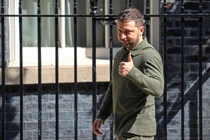 Tổng thống Ukraine Volodymyr Zelensky (Ảnh: Getty)