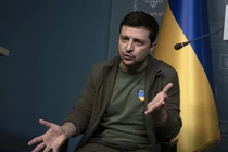 Tổng thống Ukraine Volodymyr Zelensky (Ảnh: Getty)