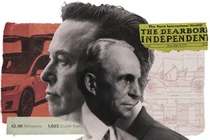 Elon Musk và Henry Ford đều có cuộc phiêu lưu vào thế giới truyền thông (Ảnh: Barrons)