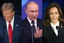 Điện Kremlin phản ứng gay gắt về việc hai ứng viên Tổng thống Mỹ nhắc đến tên Tổng thống Nga nhiều lần (Ảnh: Business Insider)