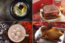 Các món ăn truyền thống dịp Tết Nguyên đán ở khu vực châu Á. Ảnh: Getty.