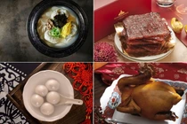 Các món ăn truyền thống dịp Tết Nguyên đán ở khu vực châu Á. Ảnh: Getty.