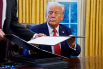 Tổng thống Mỹ Donald Trump đã nêu rõ về ý muốn đóng cửa Bộ Giáo dục. Ảnh: Reuters.