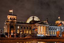 Tòa nhà Quốc hội Đức ở Berlin vào ngày 29/1. Ảnh: Getty.