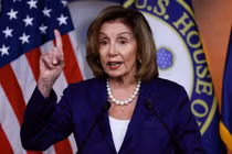 Chủ tịch Hạ viện Mỹ Nancy Pelosi dự kiến thăm Đài Loan trong ít giờ tới đây (Ảnh: Bloomberg)