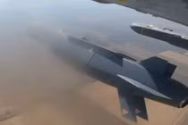 Không quân Ukraine phóng tên lửa hành trình Storm Shadow. Ảnh: MW.