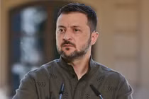 Tổng thống Ukraine Volodymyr Zelensky (Ảnh: Getty)