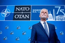Petr Pavel, Tổng thống Cộng hòa Séc, đến dự hội nghị thượng đỉnh NATO vào ngày 10/7/2024 tại Washington, DC (Ảnh: Getty)