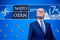 Petr Pavel, Tổng thống Cộng hòa Séc, đến dự hội nghị thượng đỉnh NATO vào ngày 10/7/2024 tại Washington, DC (Ảnh: Getty)