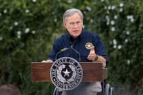 Thống đốc bang Texas Greg Abbott (Ảnh: Texas Tribune)