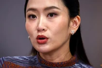 Thủ tướng Thái Lan Paetongtarn Shinawatra phát biểu trong cuộc họp báo sau cuộc họp nội các tại Tòa nhà Chính phủ ở Bangkok, Thái Lan, vào ngày 10/6. Ảnh: Reuters.