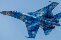 Chiến đấu cơ Su-27 của Không quân Ukraine (Ảnh: Military Watch)