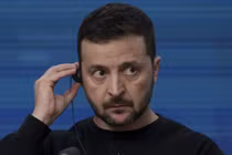 Tổng thống Ukraine Volodymyr Zelensky (Ảnh: Getty)