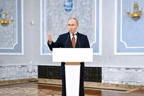 Tổng thống Nga Vladimir Putin. Ảnh: Sputnik.