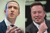 Elon Musk và Mark Zuckerberg dẫn đầu danh sách tỉ phú kiếm được nhiều tiền nhất trong nửa đầu năm nay (Ảnh: Getty)