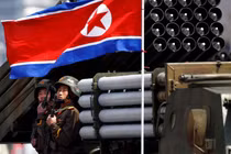 Binh sĩ Triều Tiên trong một cuộc diễu binh (Ảnh: AFP)