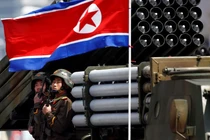 Binh sĩ Triều Tiên trong một cuộc diễu binh (Ảnh: AFP)