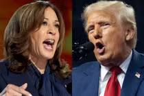 Trong cuộc thăm dò mới nhất, bà Kamala Harris đang dẫn trước ông Donald Trump ở bang Iowa (Ảnh: Getty)