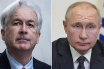 Giám đốc CIA Bill Burns và Tổng thống Nga Vladimir Putin (Ảnh: Reuters)