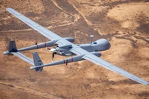 Mẫu UAV Heron do Israel sản xuất. Ảnh: Aerospace.