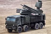 Xe chiến đấu phòng không Pantsir-S. Ảnh: MW.