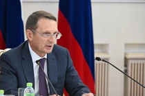 Người đứng đầu Cơ quan Tình báo Đối ngoại Nga (SVR) Sergey Naryshkin (Ảnh: Sputnik)