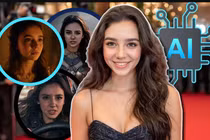 "Nữ diễn viên"AI có tên Tilly Norwood đang làm dấy lên làn sóng phẫn nộ trong giới diễn viên con người ở kinh đô điện ảnh Hollywood. Ảnh: Getty.